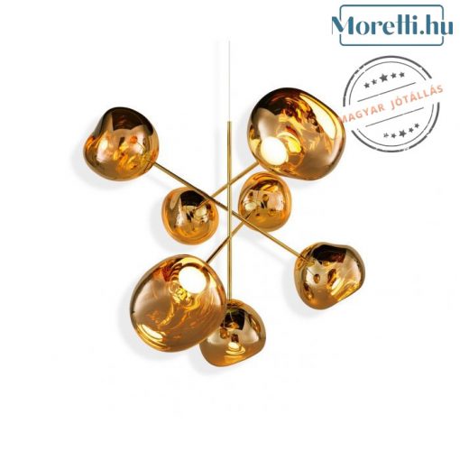 TOM DIXON MEC02GO-CEUM4 MELT Golden Chandelier LED 51W IP20