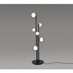 Floor lamp Black NABILA TOOY 552-66-C2-C48-SMOKE