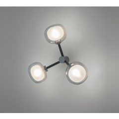 Wall Lamp Black NABILA TOOY 552-73-C2-C48-SMOKE