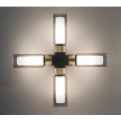 Wall Lamp Black OSMAN TOOY 560-74-C2-C41-CLEAR