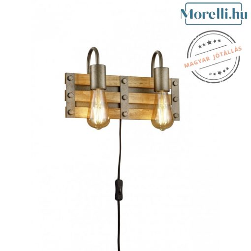 Wall Lamp Titanium KHAN TRIO 205570267