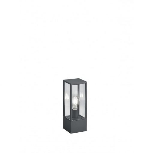 Outdoor Floor Lamp Black GARONNE TRIO 501860142