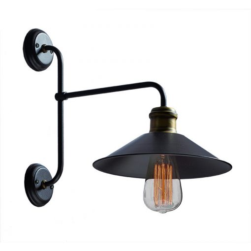 Wall Lamp Brown RUSTIC VIOKEF-3083600