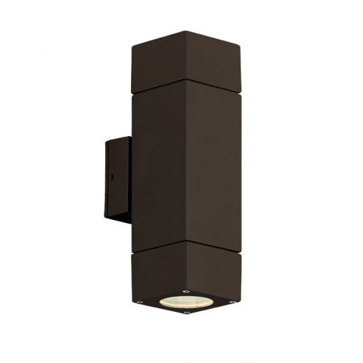 Outdoor Wall Lamp Brown PAROS VIOKEF 4053702