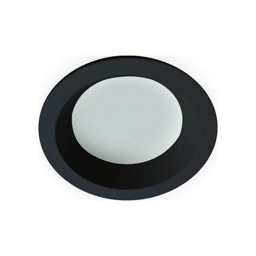 Bathroom Recessed Lamp Black YAN VIOKEF 4151201