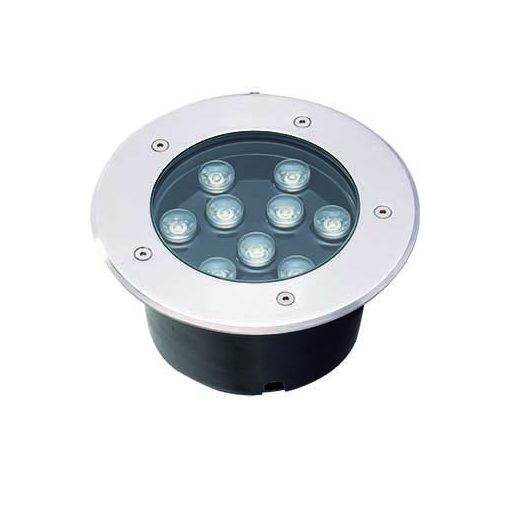 Outdoor Recessed Lamp Silver LOTUS VIOKEF-4187000