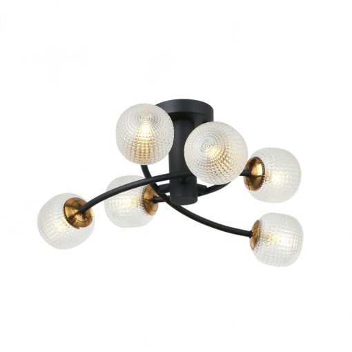 Ceiling Lamp Black IFIGENIA VIOKEF-4239500