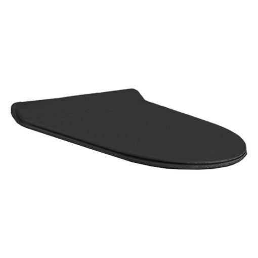 Ride soft close toilet seat, black