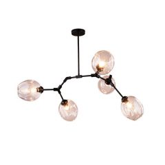 Ceiling Lamp Black ZAMBELIS 1696