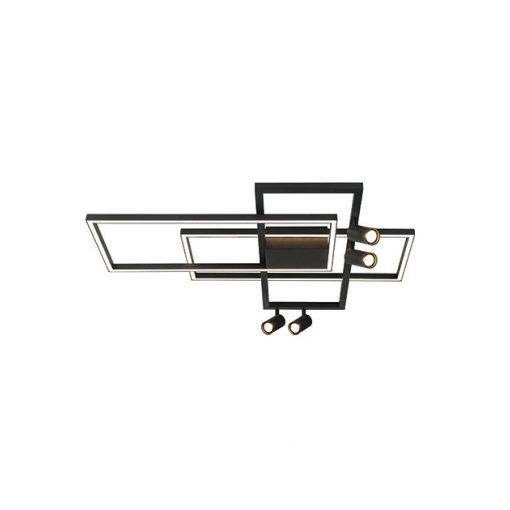 Ceiling Lamp Black ZAMBELIS 22020