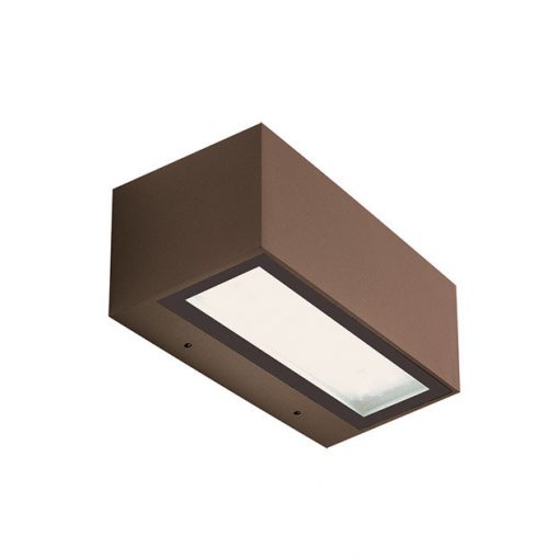 Outdoor Wall Lamp Brown ZAMBELIS E262