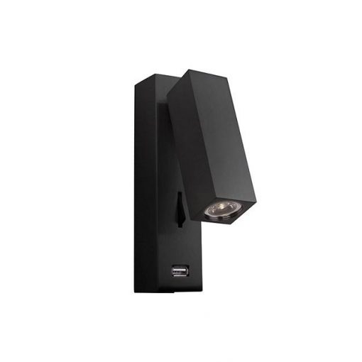 Wall Lamp Black ZAMBELIS H35