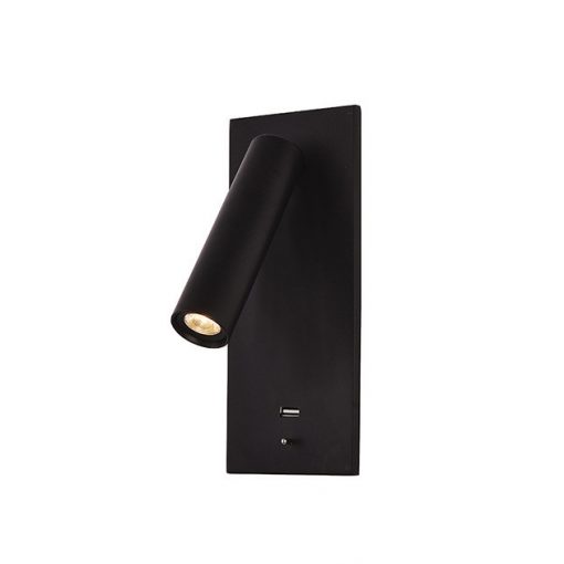 Wall Lamp Black ZAMBELIS H65