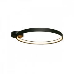 Ceiling Lamp Black CIRCLE ZUMA LINE-LA0770