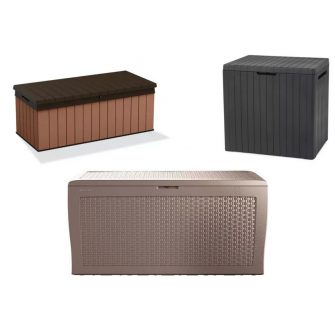 GARDEN STORAGE BOXES